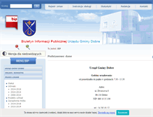 Tablet Screenshot of bip.ugdobre.pl